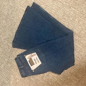 Wrangler Blue Flare & Wide Leg bellbottom Jeans size 30x30